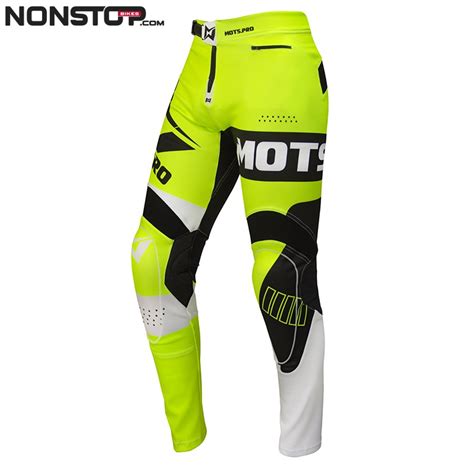 Pantal N Mots Trial Step Amarillo Fluor Non Stop Bikes