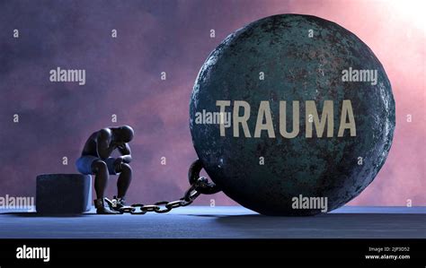 Trauma That Limits Life And Make Suffer Imprisoning In Painful