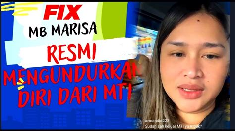 Rian Mahendra Fix Resmi Mb Marisa Mengundurkan Diri Dari Mti Ternyata