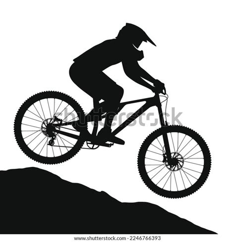 Mountain Bike Silhouette: Over 36,319 Royalty-Free Licensable Stock ...