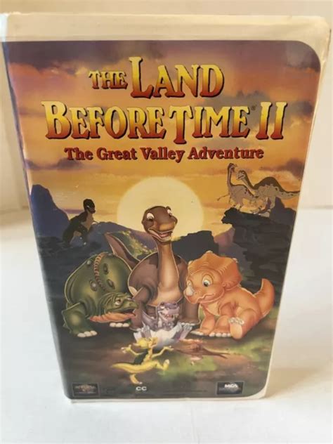 The Land Before Time Ii The Great Valley Adventure Vhs