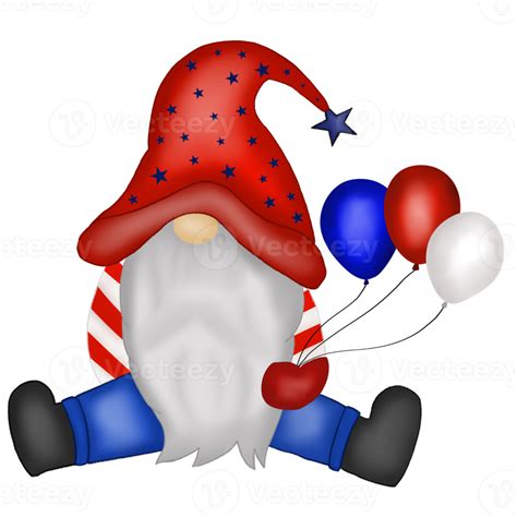 Gnome Independence Day Th Of July Png