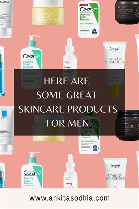 Here Are Some Great Men's Skin Care Products | Men skin care routine ...