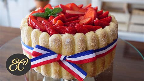 Strawberry Charlotte Cake Recipe 苺のシャルロットの作り方 Youtube