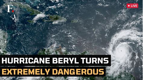 WATCH Hurricane Beryl Intensifies Into An Extremely Dangerous