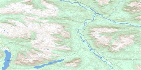 Ealue Lake Bc Maps Online Free Topographic Map Sheet H At