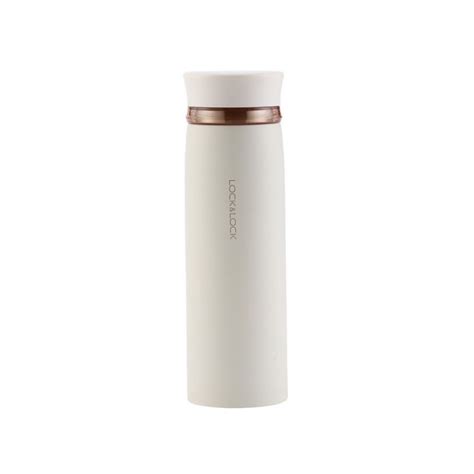 Jual Locknlock Feather Ring Light Vacuum Hot Cool 450ML Tumbler Stainless Steel Locknlock