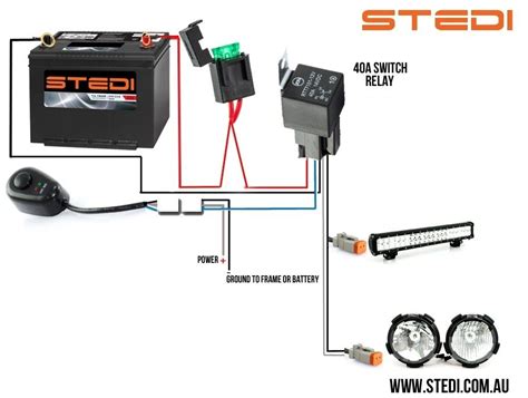 Driving Light Bar Wiring Diagram