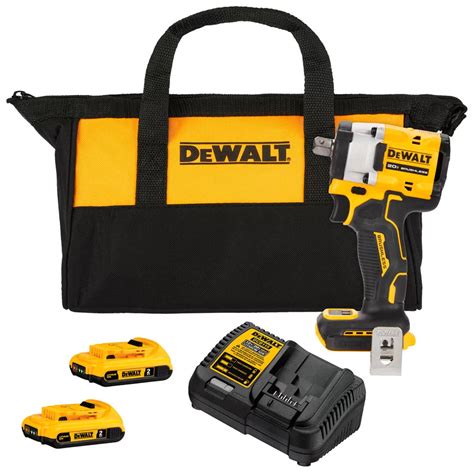 Chave De Impacto Atomic De Mm A Bateria V Dewalt Dcf D