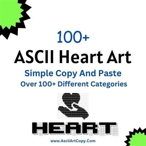 100+ Heart ASCII Art (Simple Copy And Paste) | Ascii art, Heart text ...