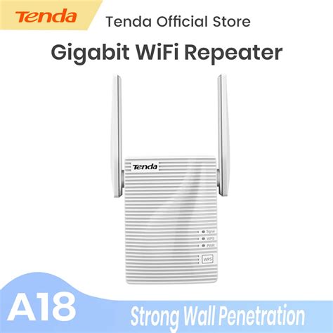 Tenda repetidor WiFi inalámbrico A9 A18 Boost AC1200 extensor de