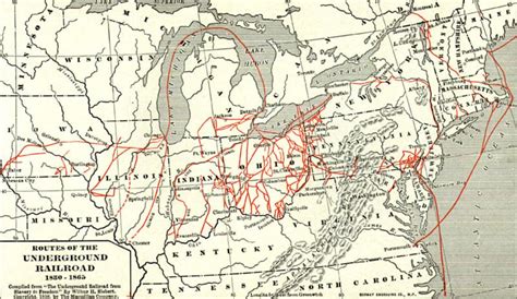 Underground Railroad routes | NCpedia