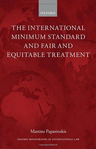 Amazon The International Minimum Standard And Fair And Equitable