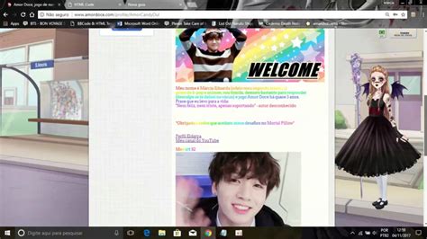 tutorial amor doce como utilizar  bbcode youtube