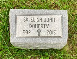 Sr Elisa Joan Doherty 1932 2019 Find A Grave Gedenkplek