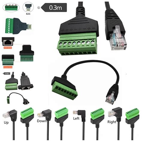 Bloque De Terminales De Tornillo Rj A P Conector Ethernet Rj