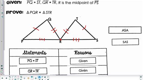 Unit 6 Congruent Triangles Proofs Youtube