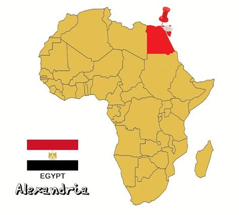 Alexandria On Africa Map - Grayce Gerhardine