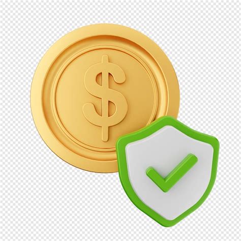 Premium PSD 3d Coin Money Dollar Euro Yen Poundsterling Icon Illustration