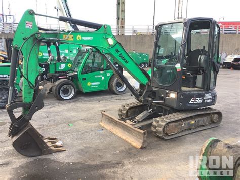 2018 Bobcat E32i Mini Excavator In Brooklyn New York United States Ironplanet Item 10926330