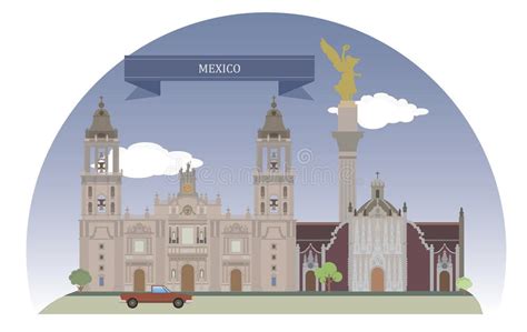 Mexico City Cathedral Stock Illustrations – 424 Mexico City Cathedral ...