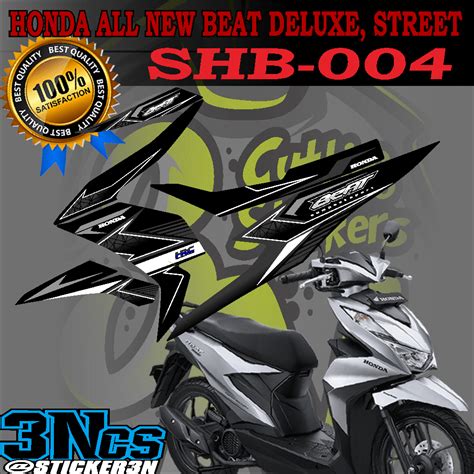 Stripping Honda Beat Deluxe Sticker Variation Honda Beat