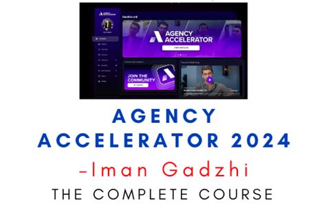 Iman Gadzhi Agency Accelerator The Premium Course