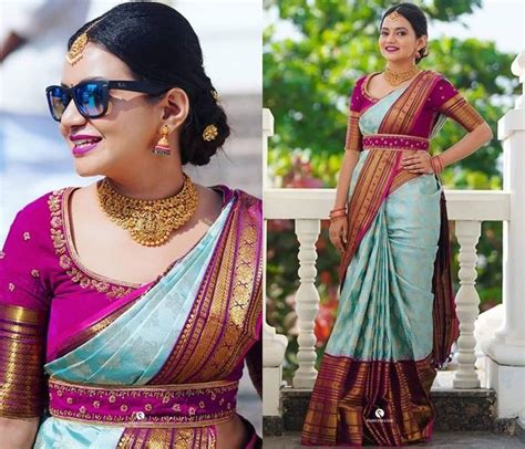 Voguish Belted Saree Blouse Ideas Artofit