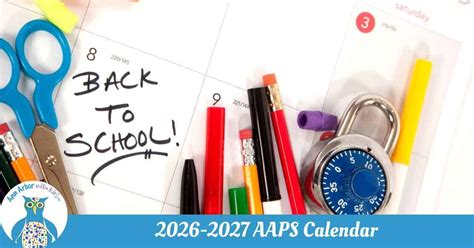 ann arbor school calendar  official