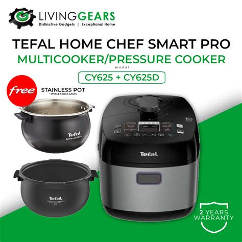 Tefal Cy Cy D Home Chef Smart Pro Multi Cooker Pressure Cooker All