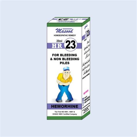 HR-23 (HEMORHINE) | Homeopathic medicine for the treatment of Bleeding ...