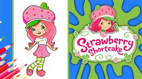 How To Draw Strawberry Shortcake Strawberry Shortcake Easy Drawing