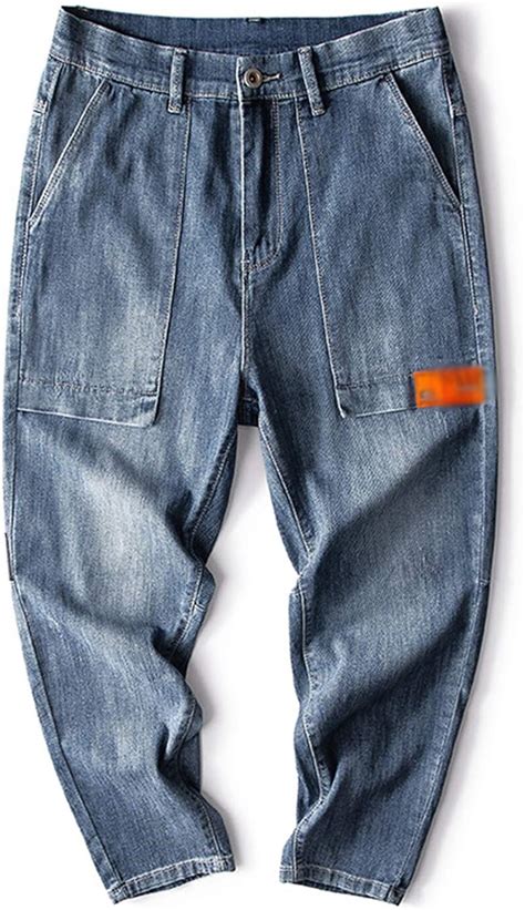 Herren Jeans Mit Geradem Bein Bequeme Dehnbare Schmal Geschnittene