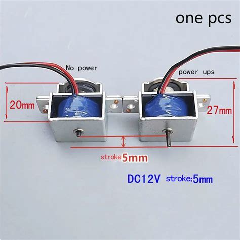 Dc V Dc V Mm Solenoid Electromagnet For Household Appliances Small