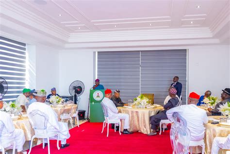 Vice President Shettima Governors Visit President Tinubu In Lagos