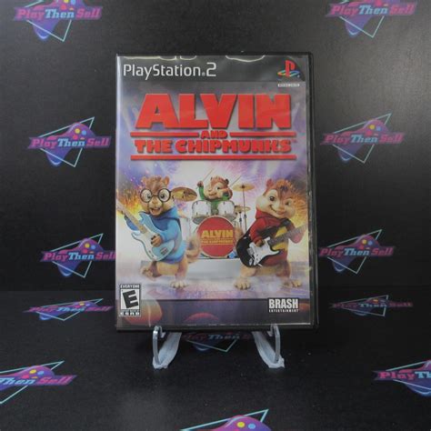 Alvin And The Chipmunks Ps2 Playstation 2 Complete Cib 890181002005