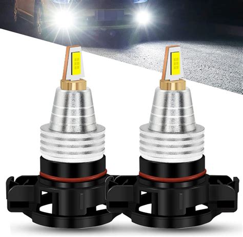 Amazon Yeoro Ac Dc V Canbus Psx W Led Fog Light Bulbs White