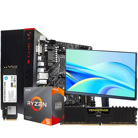 Amd Ryzen 5 5600g 8gb 250 Ssd 21 45” Fhd Desktop Pc Price In Bangladesh Best Electronics And