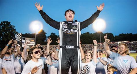 Football And Racing Go Hand In Hand For Bowman Gray Racer Chase