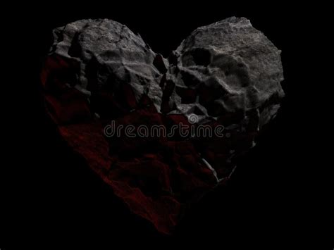 Heart Of Stone Stock Illustration Illustration Of Valentine 7578972