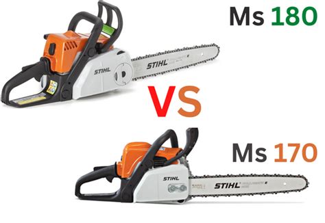 Stihl Ms 170 Vs Ms 180 Which The Best For Your Needs