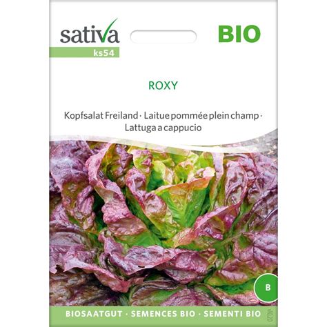 Sativa Laitue Pomm E Plein Champ Bio Roxy Sachet Bloomling France