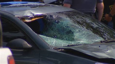 Woman Drove For Almost A Mile With Man’s Body Lodged In Windshield Severed Leg On Trunk