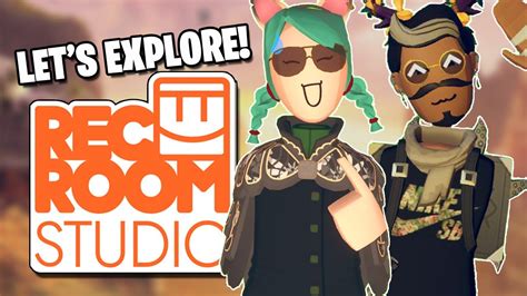 Exploring Rec Room Studio Maps Ft Rndmracing Youtube