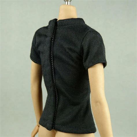 Phicen Tbleauge Hot Toys Kumik Cy Nt Female Black V Neck T