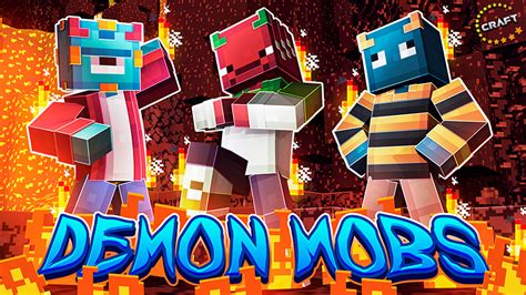 Demon Mobs By The Craft Stars Minecraft Skin Pack Minecraft Bedrock