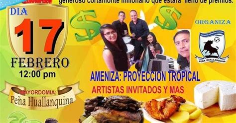 INFO HUALLANCA Bolognesi Ancash PERÚ Fiesta en Lima