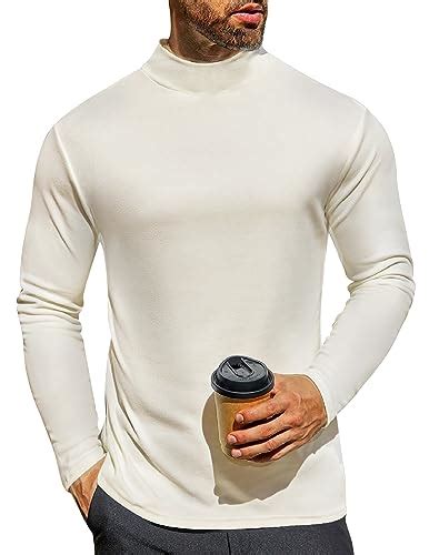 Ekouaer Mens Long Sleeve Mock Turtleneck For 999 From Amazon