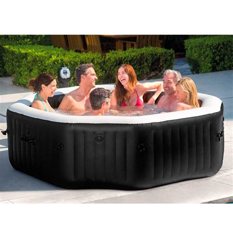 Intex 28458 SPA Gonflable Hydromassage 201x71 Jet Et Bubble Deluxe