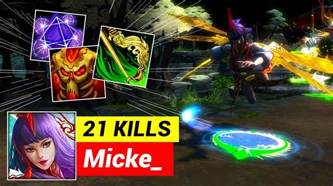 HoN Moon Queen Micke 1740 MMR MVP YouTube